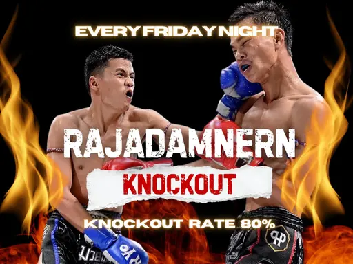 Rajadamnern Knock Out Muay Thai Event