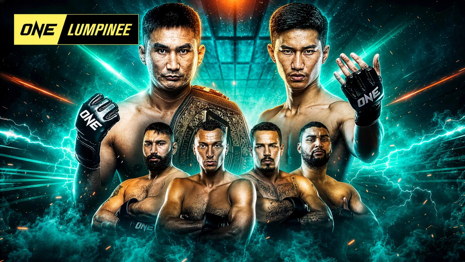 Lumpinee Stadium Bangkok — fight night atmosphere