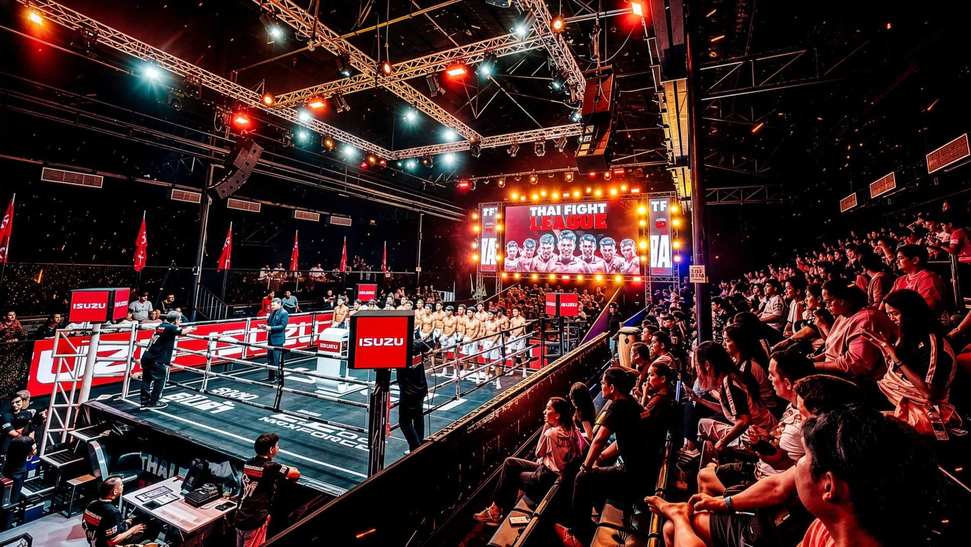 World Siam Stadium Bangkok — fight night atmosphere
